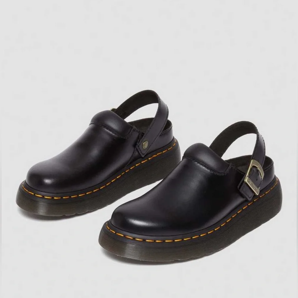 Dr. Martens Laketen Atlas Leather Slingback Platform Mule Clogs Men’s 12 NWT